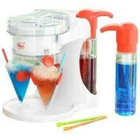 Neo® Ice Snow Cone Slushie Slushy Slush Maker Ice Scraper Drinks Machine Electric with 4 Straws & 4 Cups
