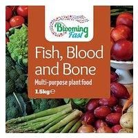 Blooming Fast Fish Blood & Bone Organic Fertiliser 1.5kg Resealable Tub