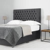 4ft 6 Modern 3 Panel- Stone- Floor Standing Headboard