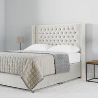 3ft Side Ottoman- Grey