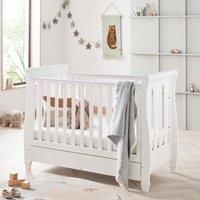 Babymore Mini cot Newborn to Toddlers Eva Sleigh Design