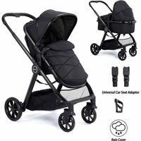 Babymore Mimi Pram & Pushchair - Black