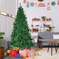 Christmas Tree White Green Black Artificial Bushy Pine Xmas Decoration 4-12FT UK
