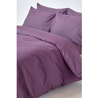 Egyptian Cotton Duvet Cover with Pillowcase Set, 200 TC 400 TC Equivalent