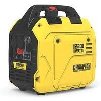 Champion Power Equipment 92001i 2200 Watt Petrol Portable Inverter Generator - 240V, 79cc Engine, 4.0L - The Mighty Atom - Super Lightweight, True Sine Wave, EZ Start, Ultra Quiet