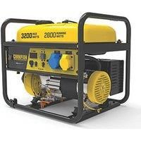 Champion 3200 Watt Portable Frame Type Petrol Generator, 224cc Engine, 12 hours
