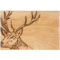 Selbrae House Oak Serving Board 30Cm - Stag