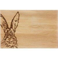 Selbrae House Oak Serving Board 30Cm - Hare