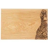 Selbrae House Oak Serving Board 30Cm - Duck