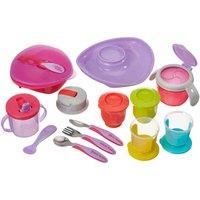 vital baby NOURISH Growing up Kit, Fizz Toddler Feeding Set, Multicoloured