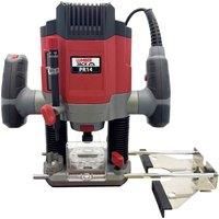 Lumberjack 1/4" Plunge Router 1200W with Variable Speed and Parallel Fence 240v
