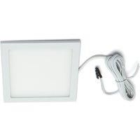 VEW Slim Square LED Cabinet Light White 3W 150lm (211TW)