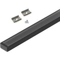 VEW Aluminium Slim Profile Kit Black 1m (709TW)