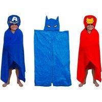 Kids Superhero Hooded Robe - 3 Designs!