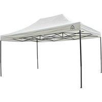 All Seasons Gazebos, 3x4.5m, Heavy Duty, Fully Waterproof, PVC Coated, Premium Pop Up Gazebo Carry Bag With Wheels