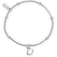 ChloBo Mini Horseshoe Bracelet Silver Finish