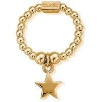 Chlobo Gold Mini Star Ring