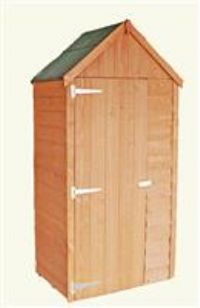 Shire 3ft x 2ft Overlap Tall Wooden Garden Storage Shed