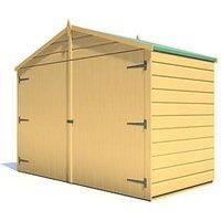 Shire Bike Store with Apex Roof in Overlap Timber