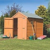 Shire Overlap 6ft x 6ft Wooden Apex Garden Shed