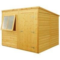 Shire 8ft x 6ft Wooden Pent Garden Shed