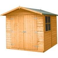 Shire Alderney 7ft x 7ft Wooden Apex Garden Shed