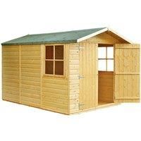 Shire Guernsey 7ft x 10ft Wooden Apex Garden Shed