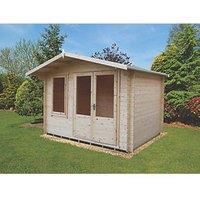 Shire Berryfield Log Cabin - 11ft x 8ft