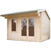 Shire Marlborough 8 ft x 12 ft Log Cabin