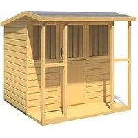 6' x 6' Shire Jailhouse Kids Wooden Playhouse (1.79m x 1.79m)