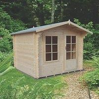 Shire Bucknells 10 ft x 8 ft Log Cabin