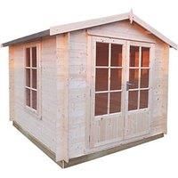 Shire Barnsdale Log Cabin - 7ft x 7ft