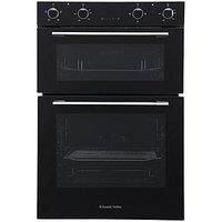 Russell Hobbs RH89DEO2001B Black 110L Built-In Electric Fan Double Oven - Free 2 Year Guarantee