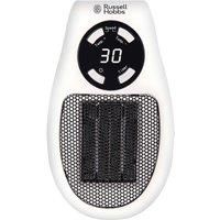 Russell Hobbs RHPH2001 500W Ceramic Plug Heater, 500 W, White