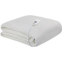 Russell Hobbs RHEKB6003 Polyester King 150 X 200CM, Ties Electric Blanket, 100%, 90 W, White