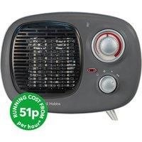 Russell Hobbs RHRETPTC2001G Retro PTC Fan Heater, 1500 W, Grey