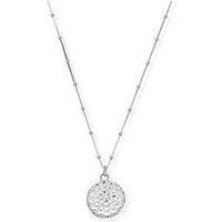 ChloBo Bobble Chain Moon Flower Necklace SNBB721