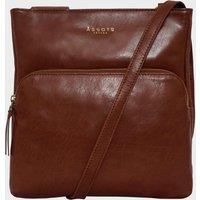 'CANARY' Vintage Real Leather Crossbody bag