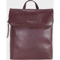 MERLIN' Full Grain Leather Zip Around Flap-over Backpack