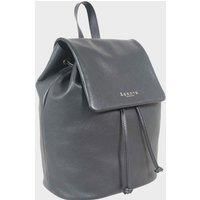 GRACE' Full Grain Leather Flap-over Backpack