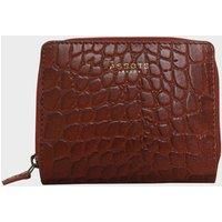'JOLLY' Croc Real Leather Designer Zip-Top Wallet Purse