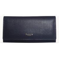 'CLAIRE' Lizard Textured Real Leather Flap Over Purse
