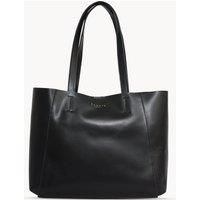 ADELA' Smooth Real Leather Unlined Designer Tote Bag