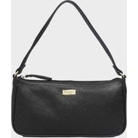 ZERA' Real Leather Baguette Shoulder Bag