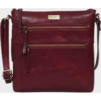 ASSOTS Crossbody Bags for Women – Real Leather Sling with Multiple Pockets and Adjustable Strap – Perfect for Daily Use and Gifting (Chilli Pepper Waxy VT)