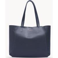 ADELA' Smooth Real Leather Unlined Designer Tote Bag