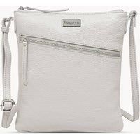 'ROSY' Pebble Grain Soft Real Leather Crossbody Bag