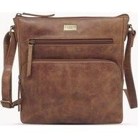 'AGATHA' Real Leather Crossbody Bag