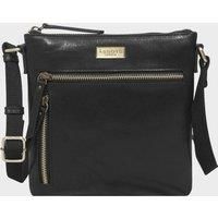 RUE' Polished VT Real Leather Crossbody Bag