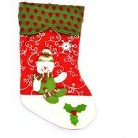 SHATCHI Designer Christmas Stocking Xmas Socks Decorations, Multi-Colour, One Size